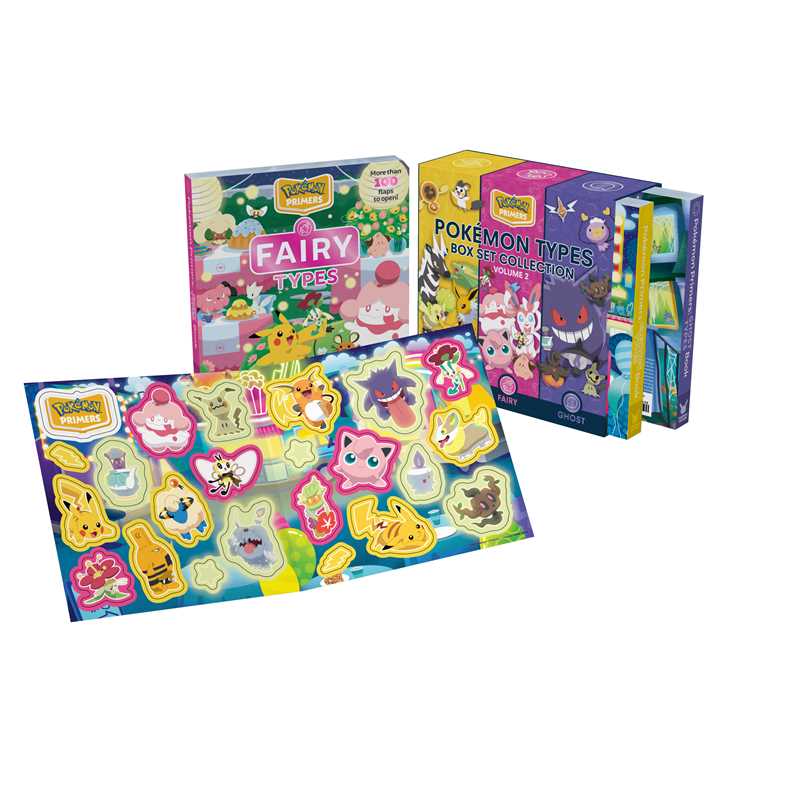 Pokémon Primers Types: Box Set Collection Volume 2 by Josh  Bates