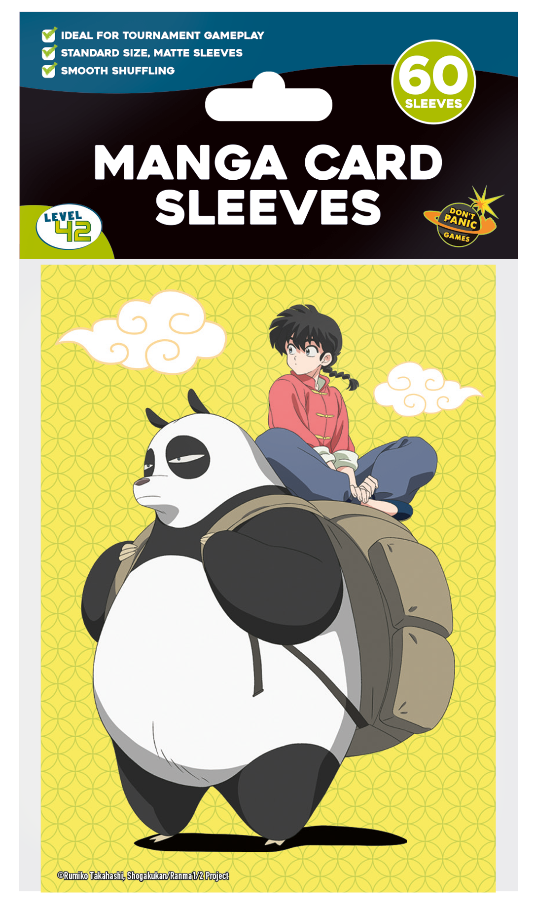 Ranma-kun & Genma Card Sleeves (Ranma 1/2)