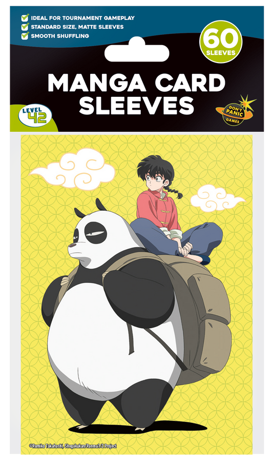 Ranma-kun & Genma Card Sleeves (Ranma 1/2)