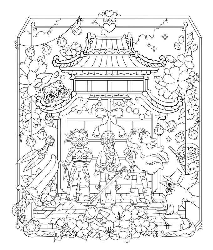 The Unofficial Coloring Book for Fans of KPop Demon Hunters by