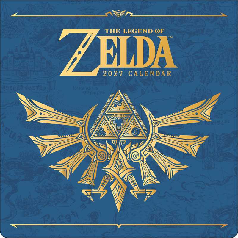 Legend of Zelda 2027 Wall Calendar by Nintendo