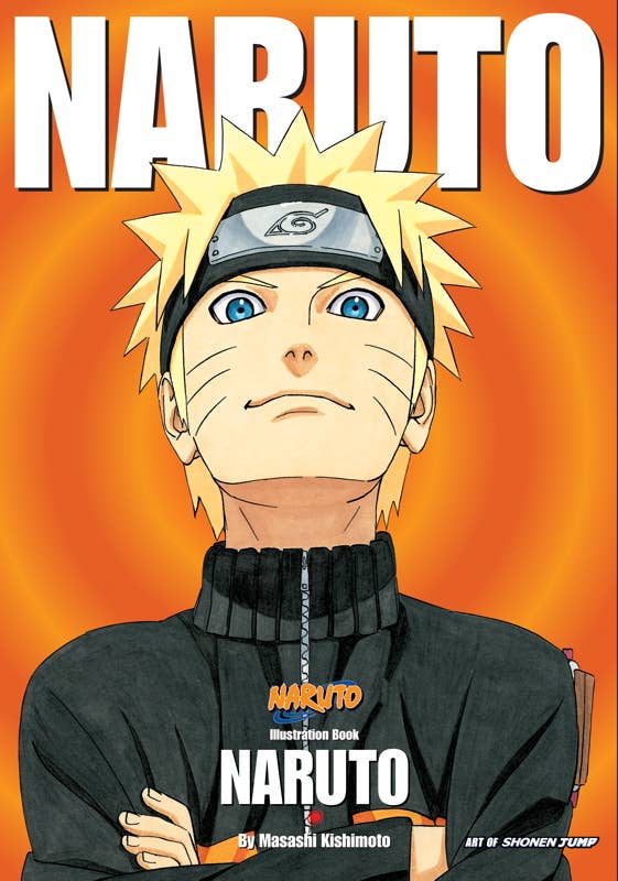 Naruto Illustration Book by Masashi  Kishimoto