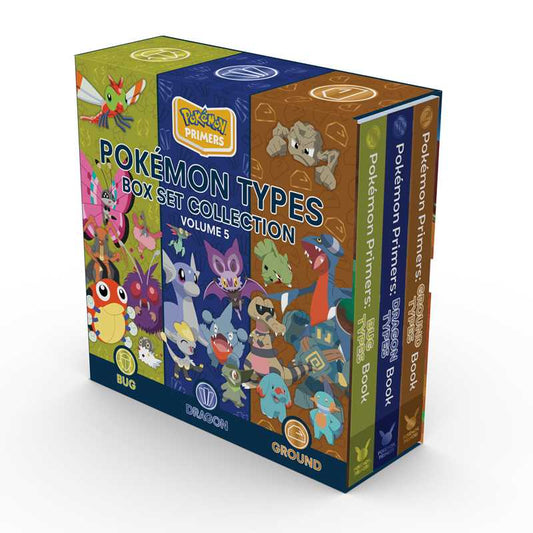 Pokémon Primers Type Box Set Collection, Volume 5 by Pikachu Press