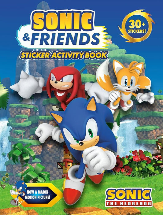 Sonic & Friends Sticker Activity Book (Sonic the Hedgehog) cover image