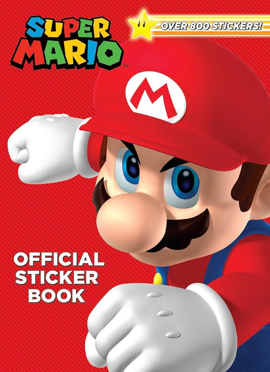 Super Mario Official Sticker Book (Nintendo®): Over 800 Stickers! cover image