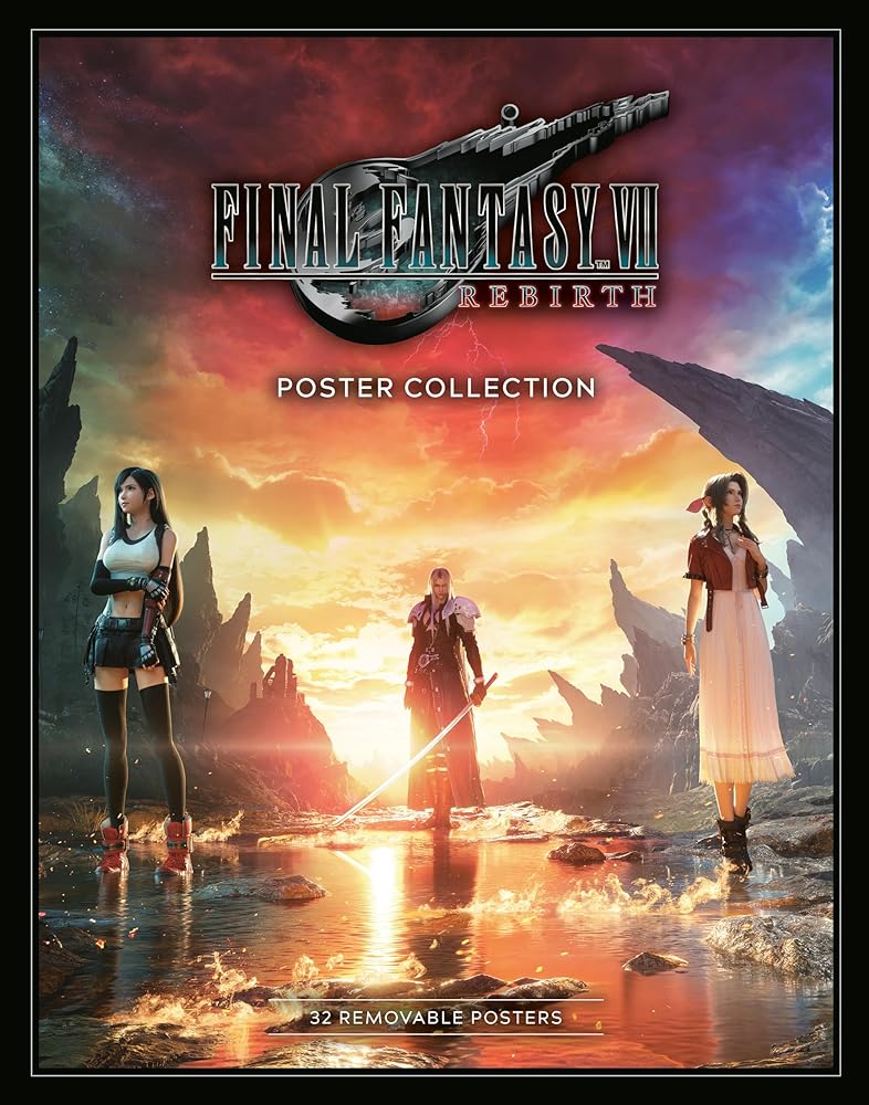 Final Fantasy VII Rebirth Poster Collection cover image