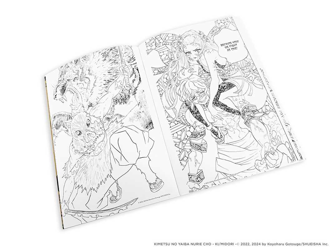 Demon Slayer: Kimetsu no Yaiba: The Official Coloring Book 3