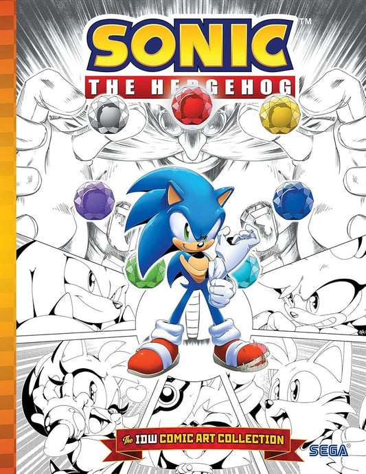 Sonic the Hedgehog: The IDW Comic Art Collection cover image