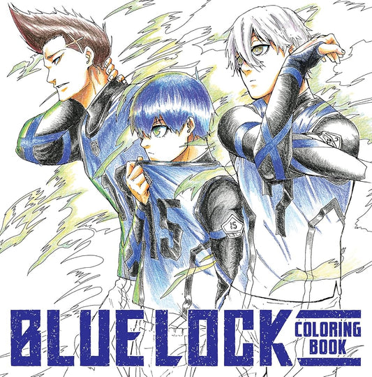 Blue Lock Coloring Book cover image