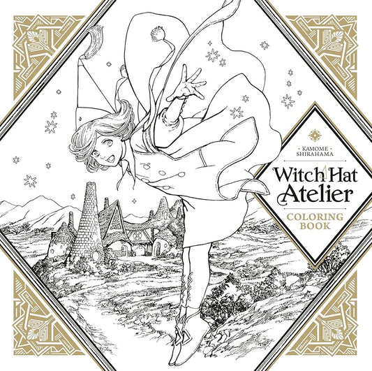 Witch Hat Atelier Coloring Book cover image
