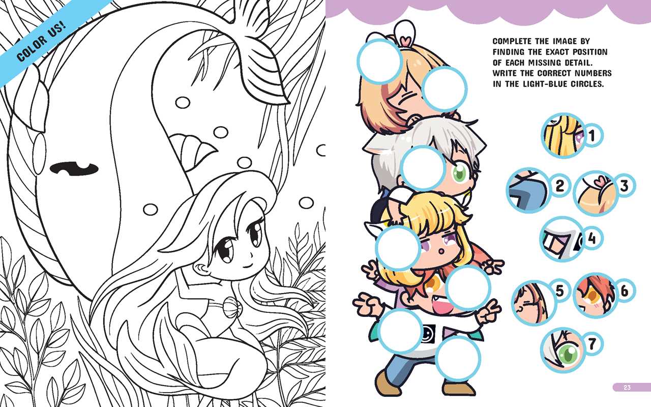 Kawaii Chibi Activity Book for Kids