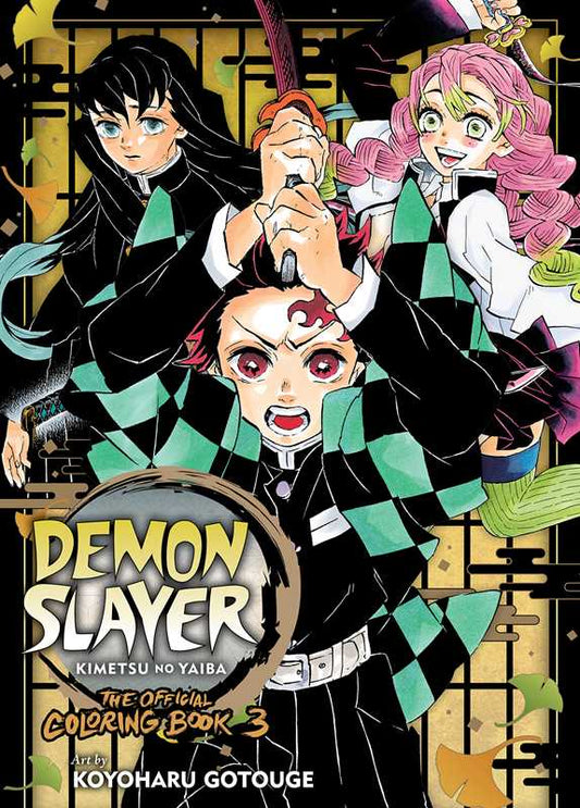Demon Slayer: Kimetsu no Yaiba: The Official Coloring Book 3 by