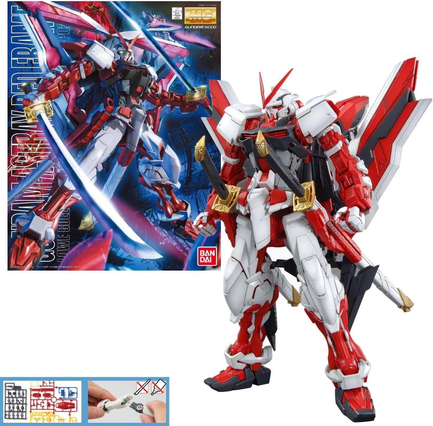 Mobile Suit Gundam Seed: Astray Red Frame Master Grade 1:100 Scale Model Kit