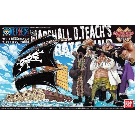 Marshall D. Teach's Ship - One Piece Model Kit - Grand Ship Collection - Bandai