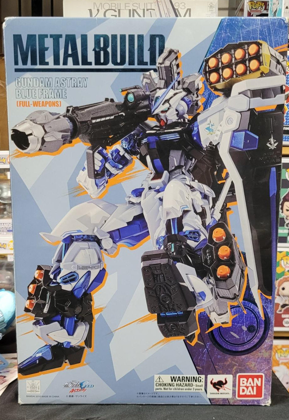 METALBUILD Gundam Astray Blue Frame [Full-Weapons] Model Set