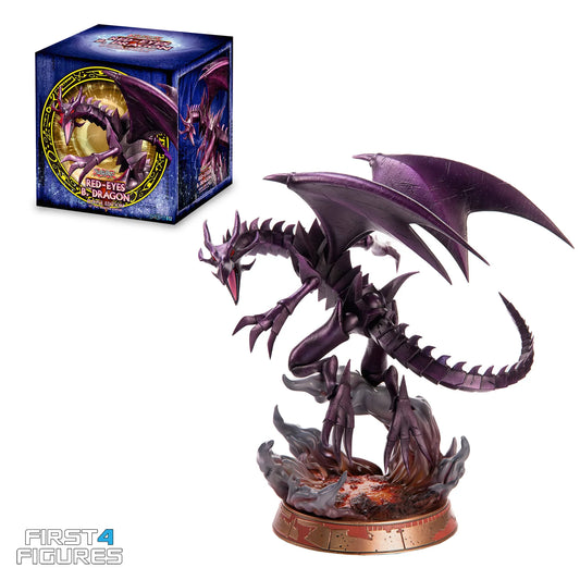 Red Eyes Black Dragon 13” Statue - Purple Variant