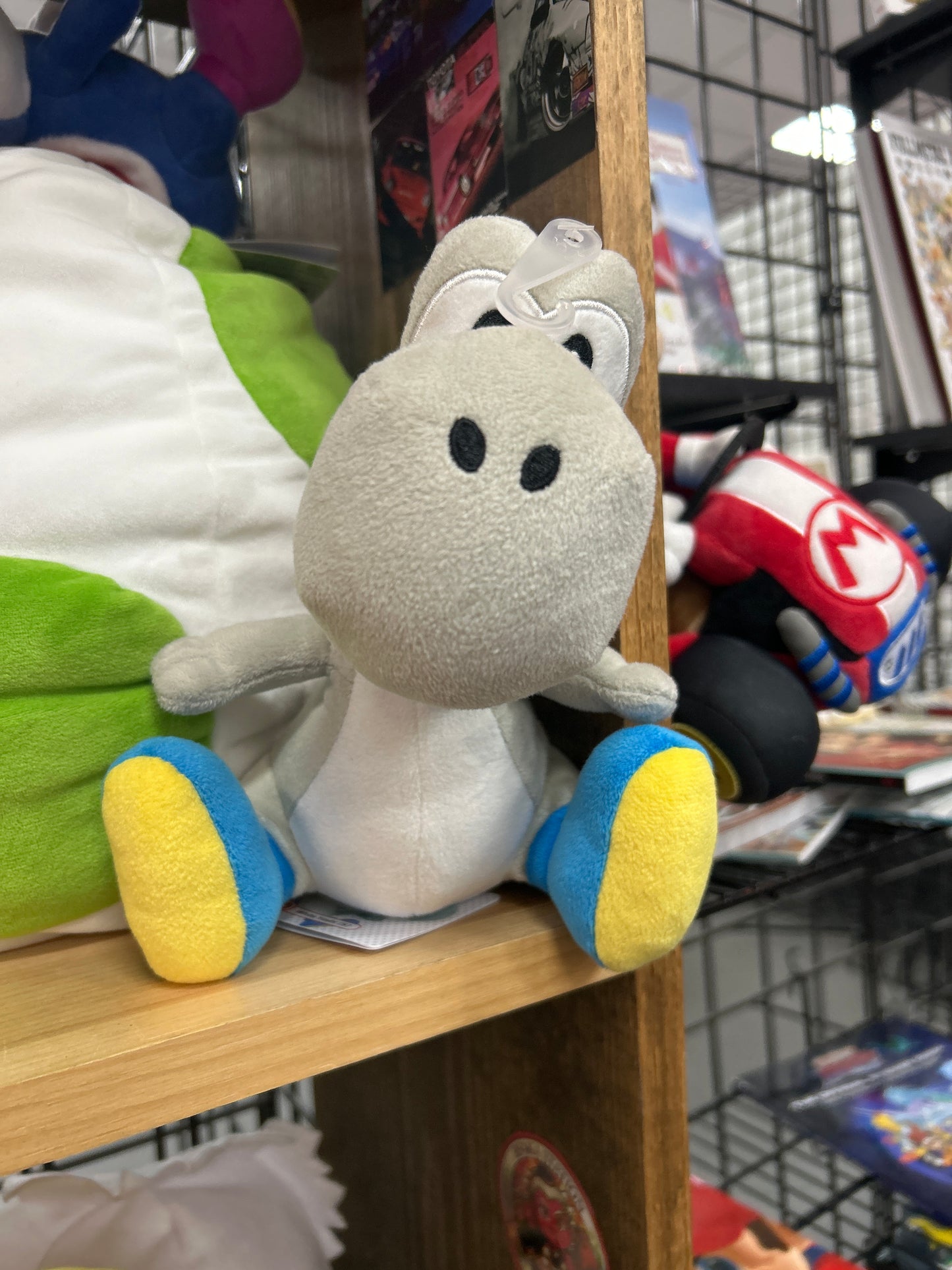 Yoshi 8” Plush (Grey)