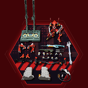 Evangelion Production Model-02 Action Edition Model Kit - Blokees