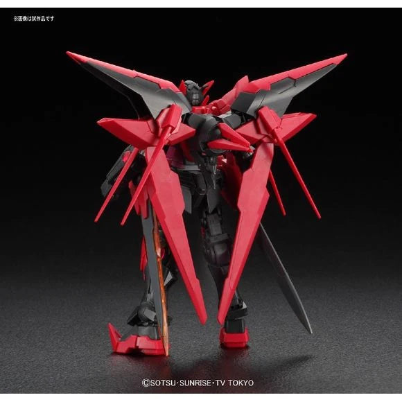 Mobile Suit Gundam Build Fighters: Gundam Exia Dark Matter High Grade 1:144 Scale Model Kit - Bandai Namco