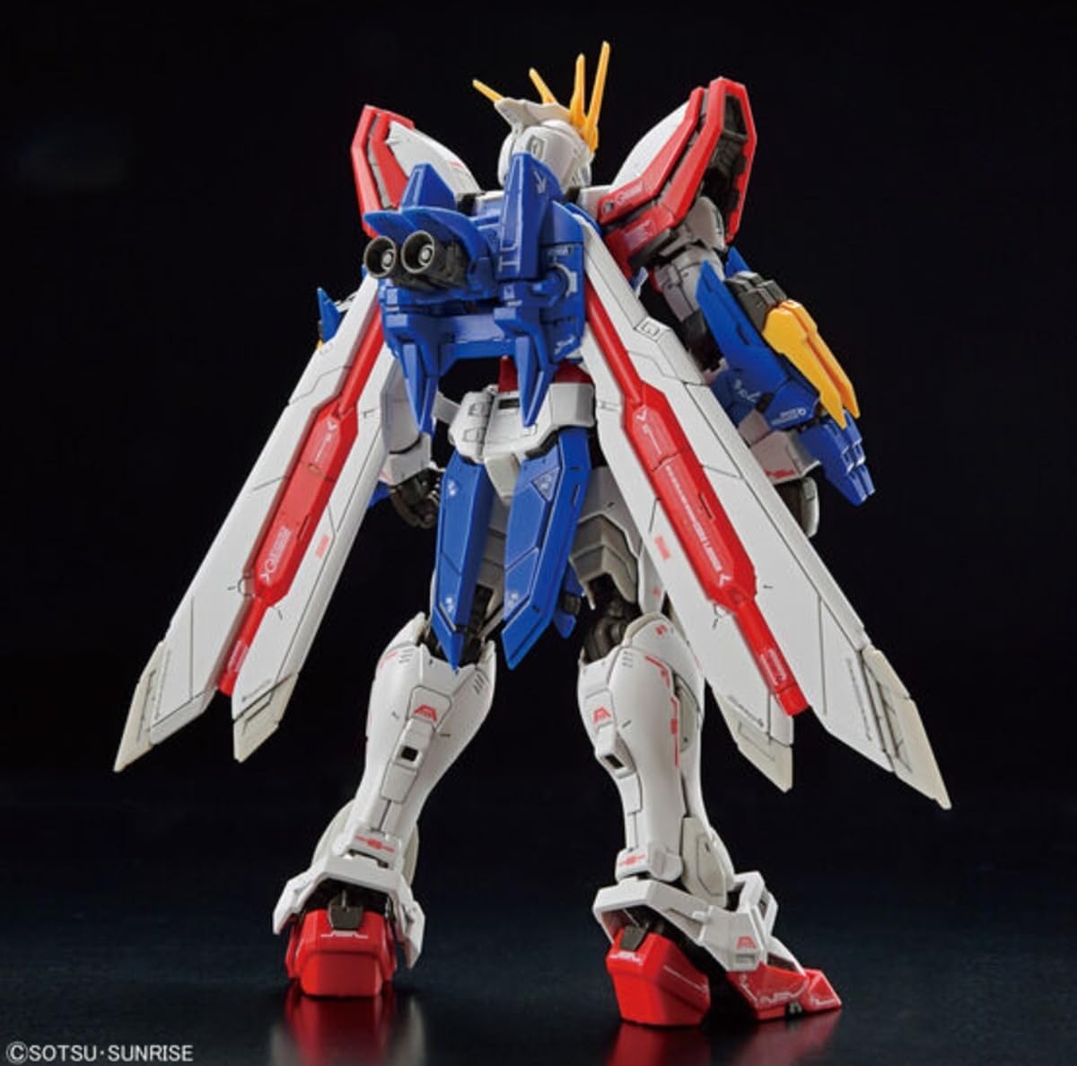 Mobile Suit G Gundam: God Gundam Burning Gundam Real Grade 1:144 Scale Model Kit