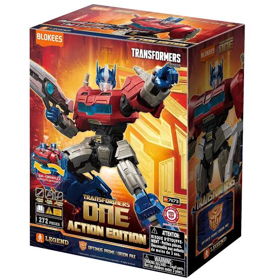 Optimus Prime Model Kit - Transformers One - Blokees