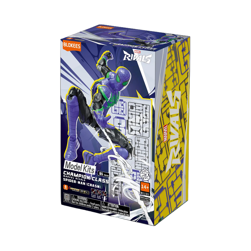 Spider Man (Chasm) Model Kit - Marvel Rivals - Blokees