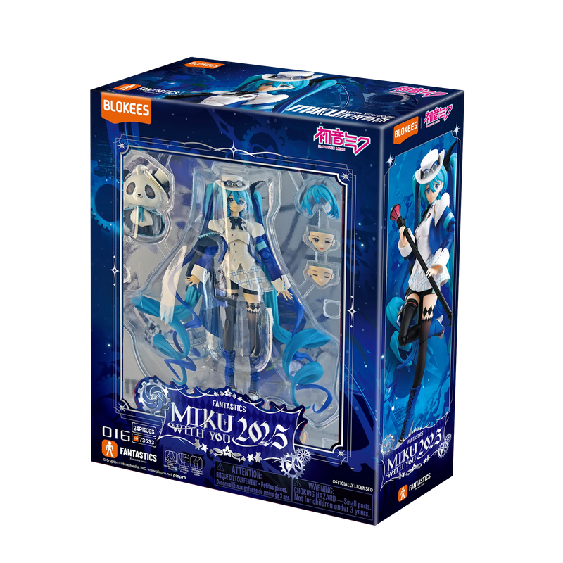Hatsune Miku With You 2025 - Fantastics Series Model Kit- Blokees