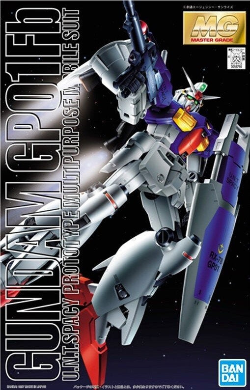 Mobile Suit Gundam: U.N.T Spacy Prototype Multipurpose Master Grade 1:100 Scale Model Kit