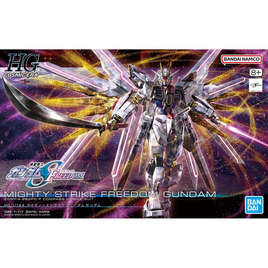 Mobile Suit Gundam SEED: Mighty Strike Freedom 1:144 Scale Model Kit - Bandai