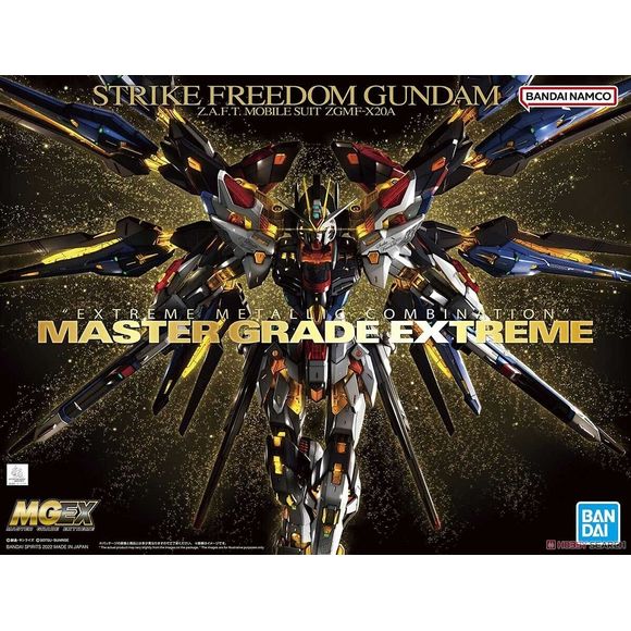 Mobile Suit Gundam SEED Destiny: MGEX Strike Freedom Master Grade Extreme 1:100 Scale Model Kit