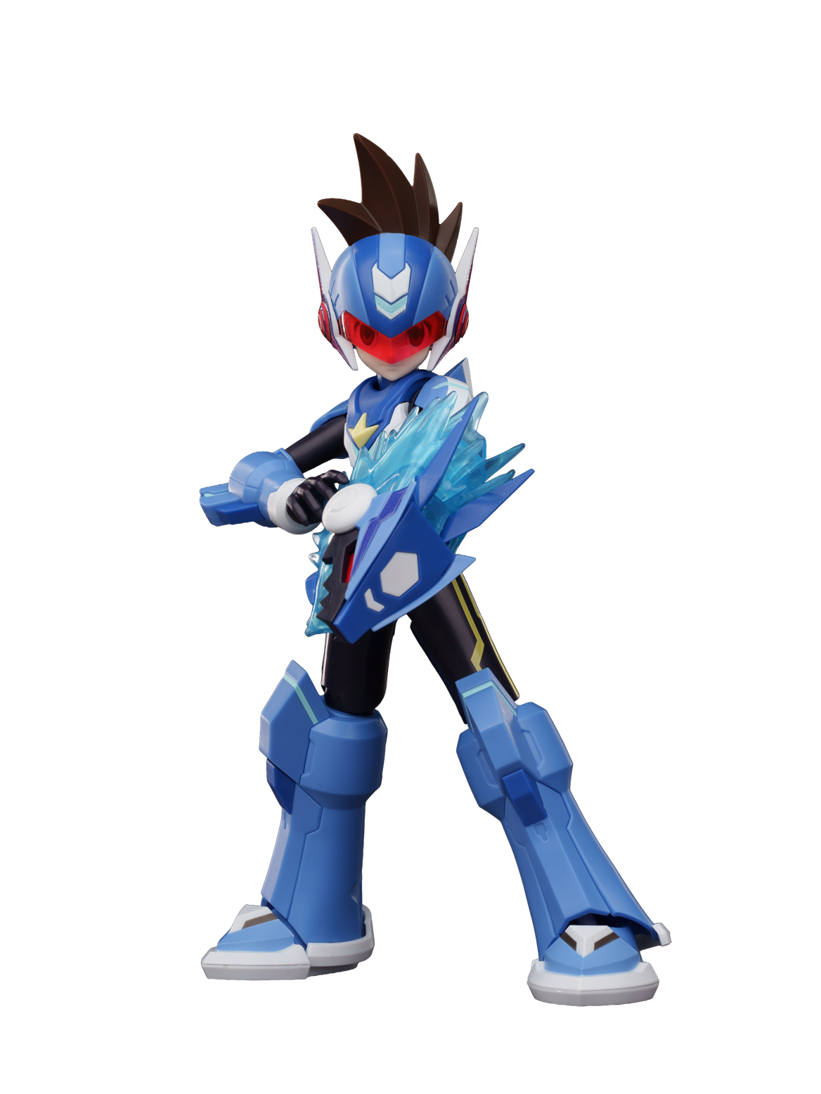 Shooting Star Mega Man Model Kit - Megaman Starforce - Blokees