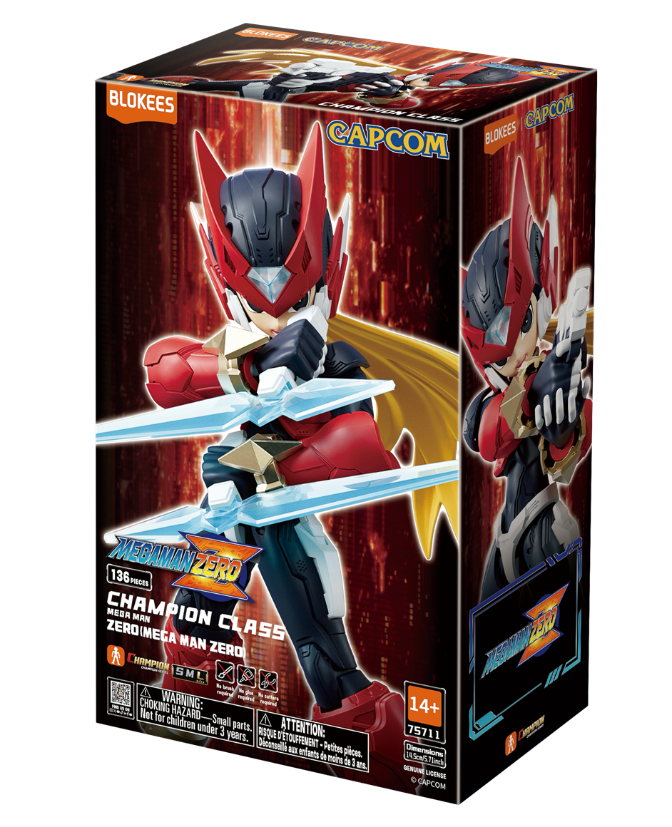 Mega Man Zero Model Kit - Blokees