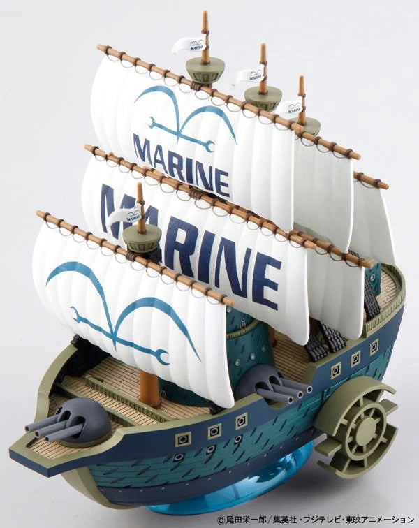 Marine Warship - One Piece Model Kit - Grand Ship Collection #07 - Bandai