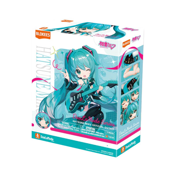 Hatsune Miku - Official Outfit -  Blokees DaaLaMode Series Model Kit