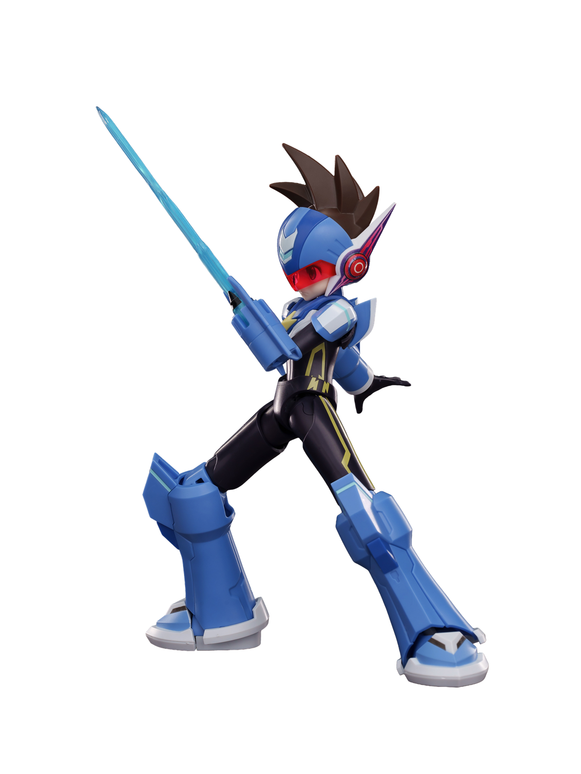 Shooting Star Mega Man Model Kit - Megaman Starforce - Blokees