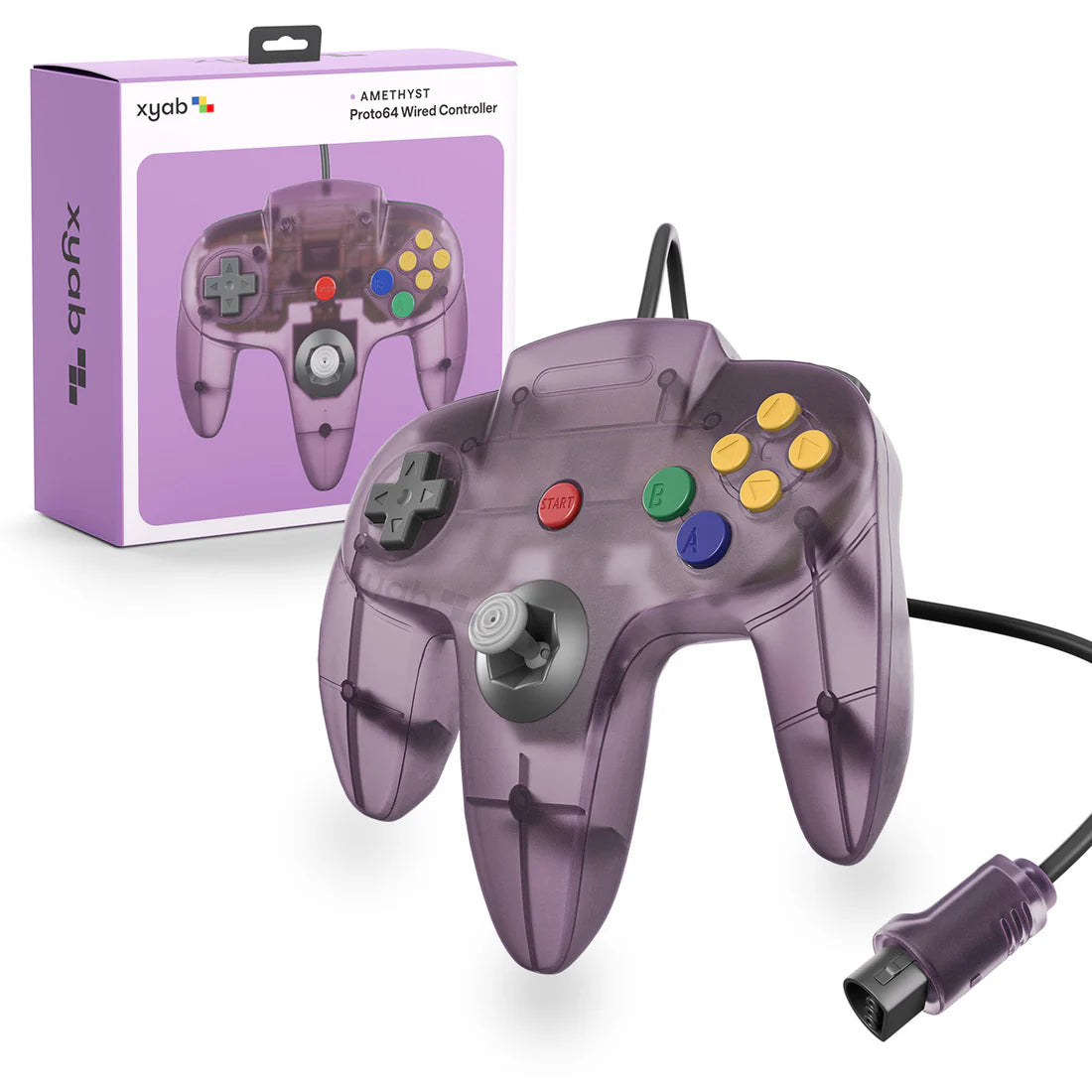 Nintendo 64 Wired Controller (5 variants) - XYAB
