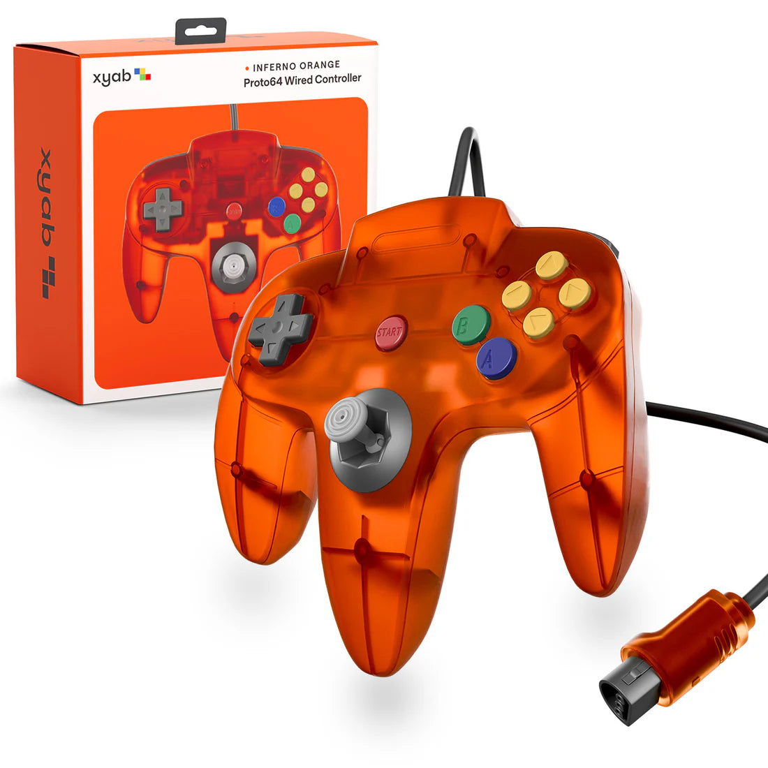 Nintendo 64 Wired Controller (5 variants) - XYAB