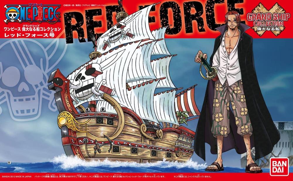Red Force - One Piece Model Kit - Grand Ship Collection #04 - Bandai