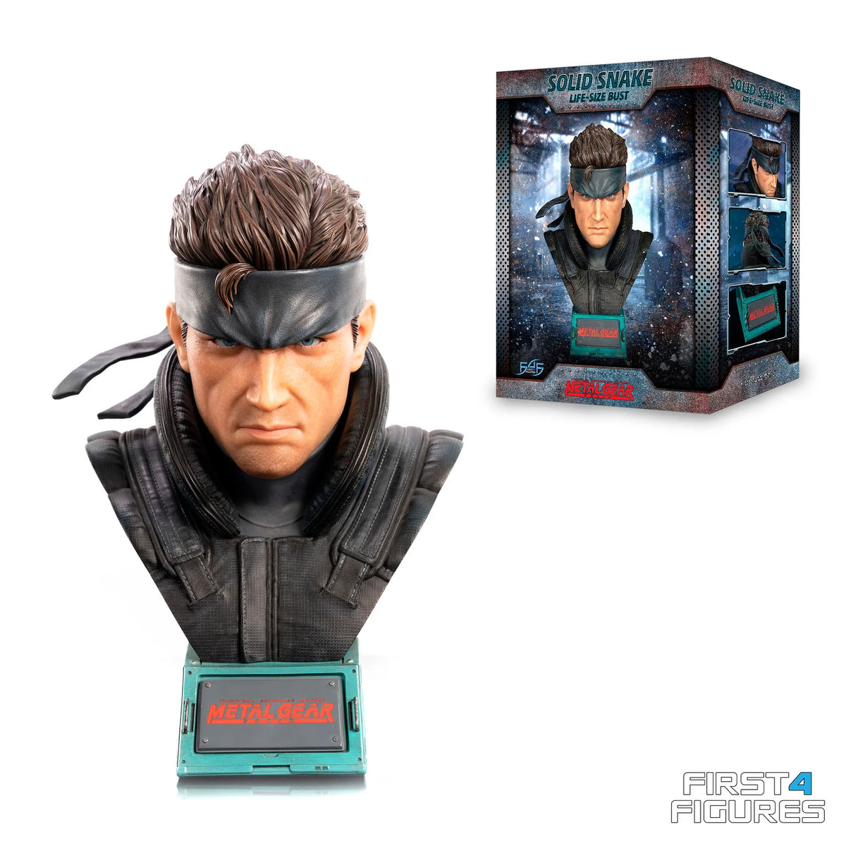 Solid Snake Grand Scale Bust - 1 of 600, Limited Edition - Metal Gear Solid - First 4 Figures