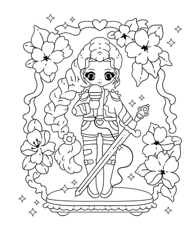 The Unofficial Coloring Book for Fans of KPop Demon Hunters by