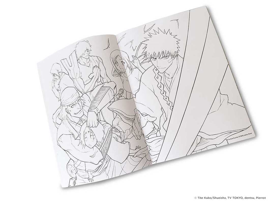 BLEACH: The Official Anime Coloring Book by VIZ Media