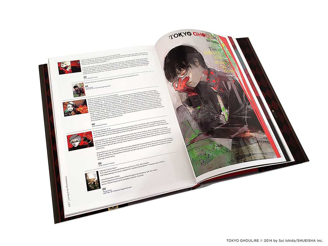 Tokyo Ghoul:re Illustrations: zakki by Sui Ishida