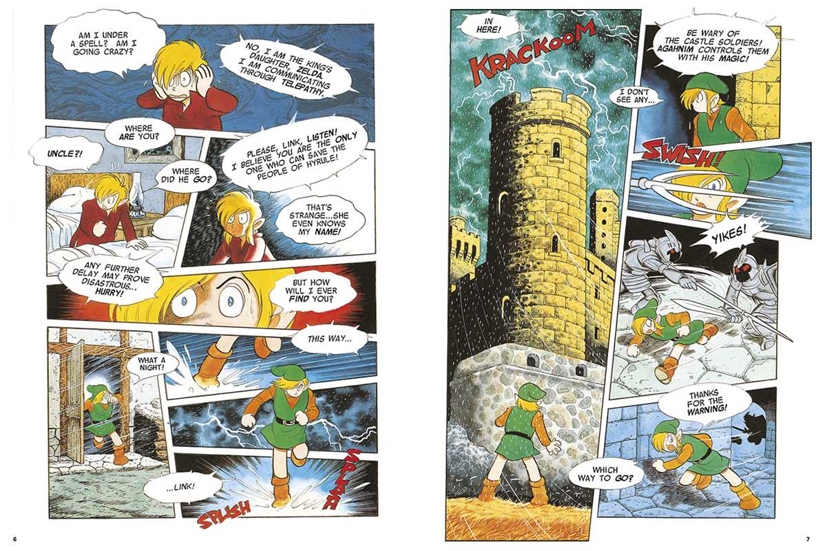 Legend of Zelda: A Link to the Past by Shotaro Ishinomori