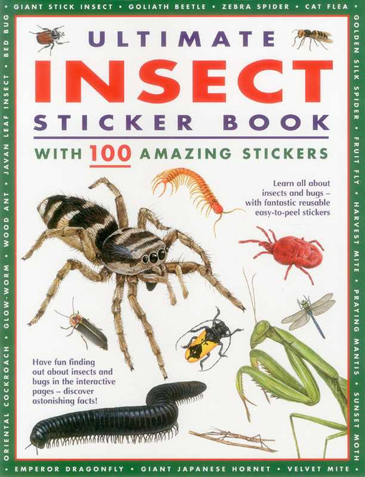 Ultimate Insect Sticker Book by Armadillo Publishing