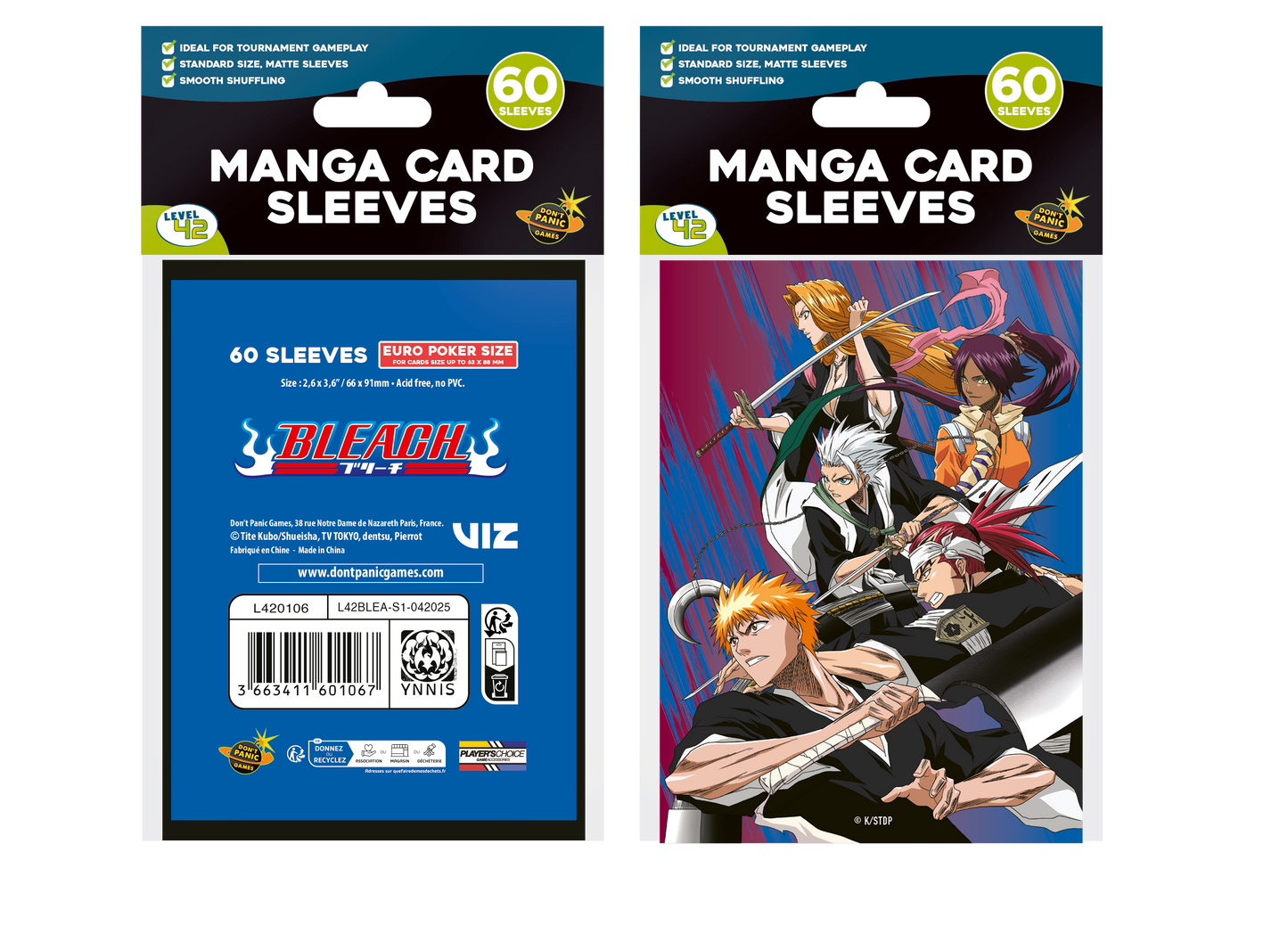 Action Team Card Sleeves (Bleach 25th Anniv.)