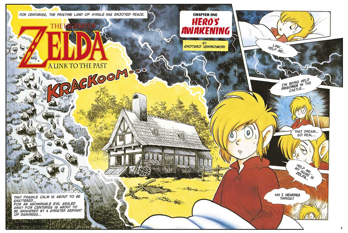 Legend of Zelda: A Link to the Past by Shotaro Ishinomori
