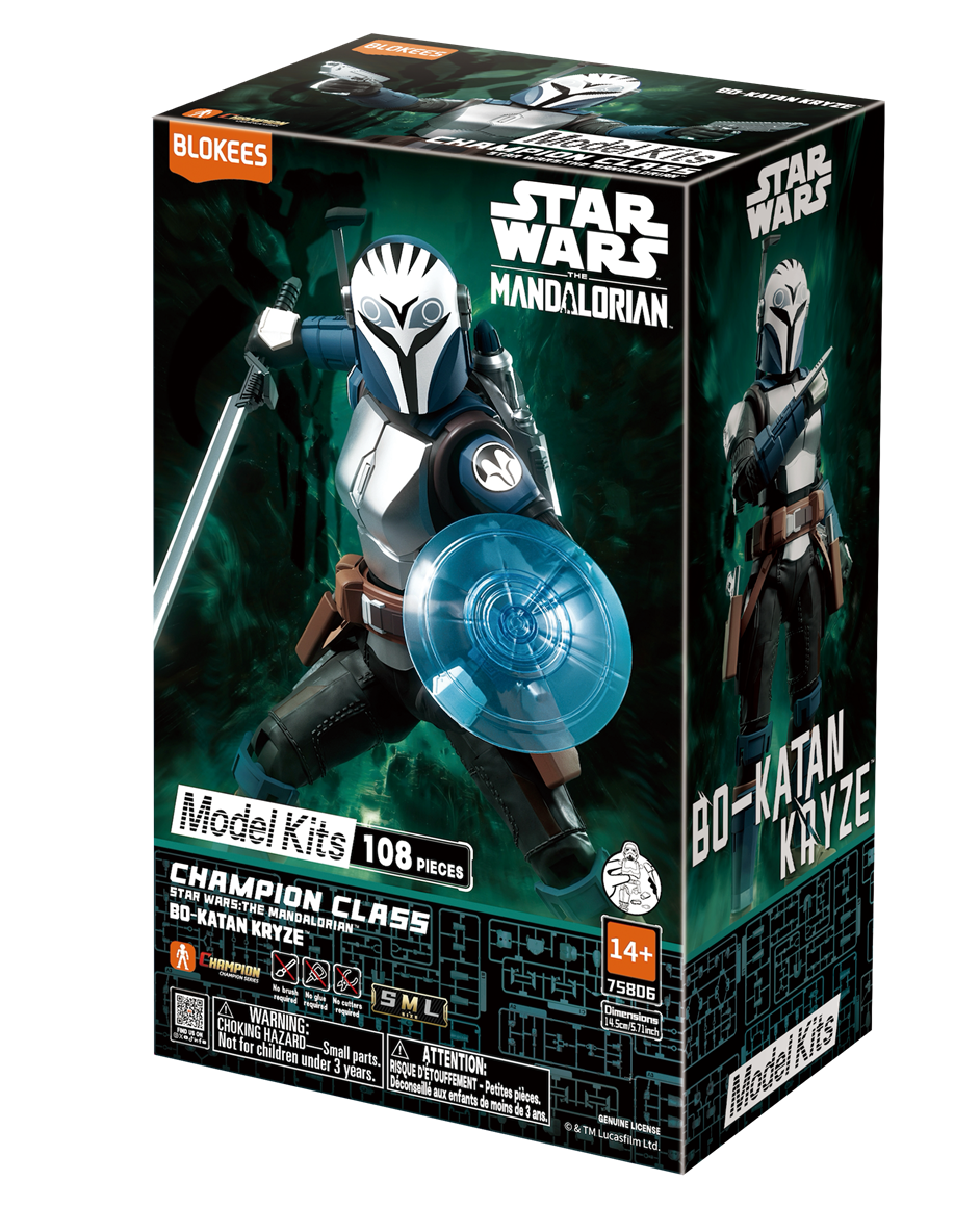 Bo-Katan Kryze Model Kit - Star Wars: The Mandalorian - Blokees