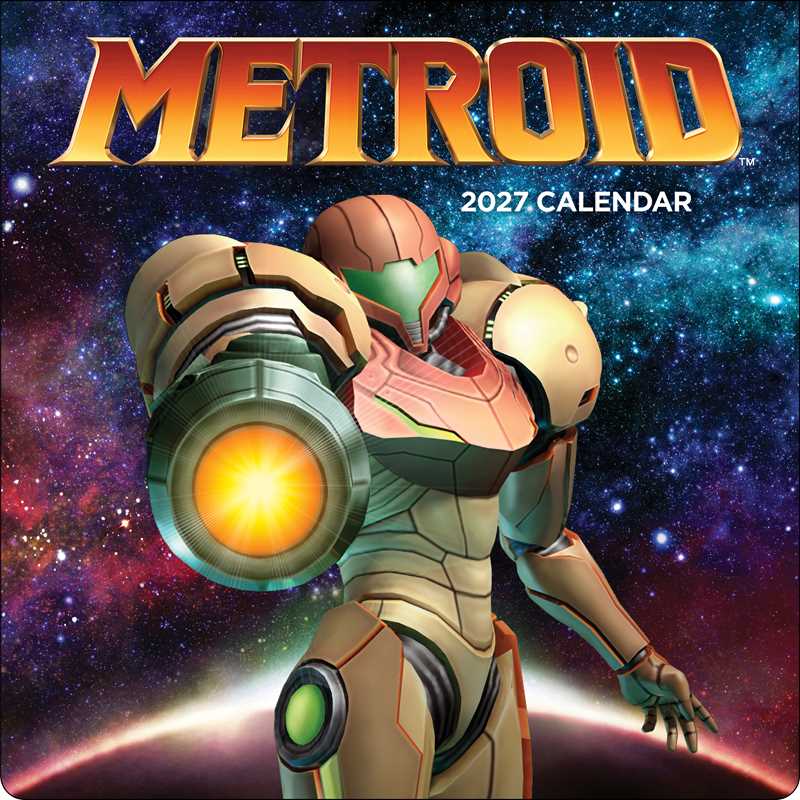 Metroid 2027 Wall Calendar by Nintendo