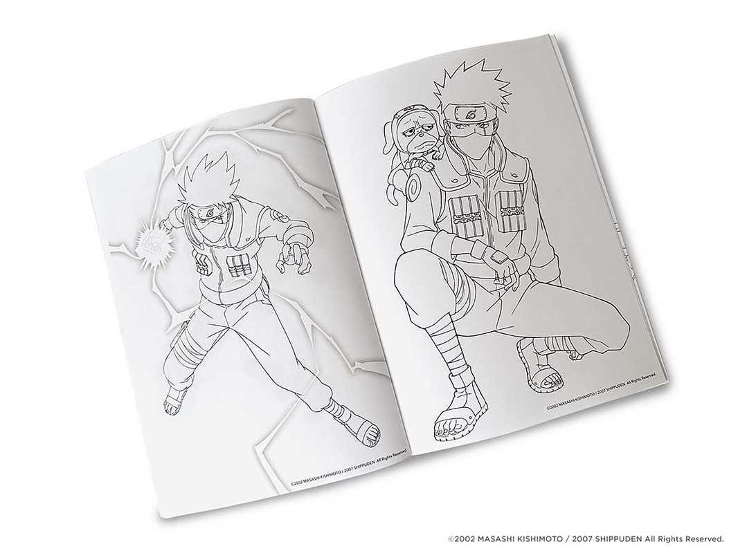 NARUTO SHIPPUDEN: The Official Coloring Book by VIZ Media