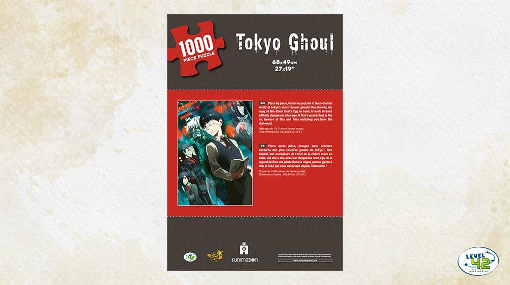 Tokyo Ghoul | Anime Jidsaw Puzzle 1000 pièces